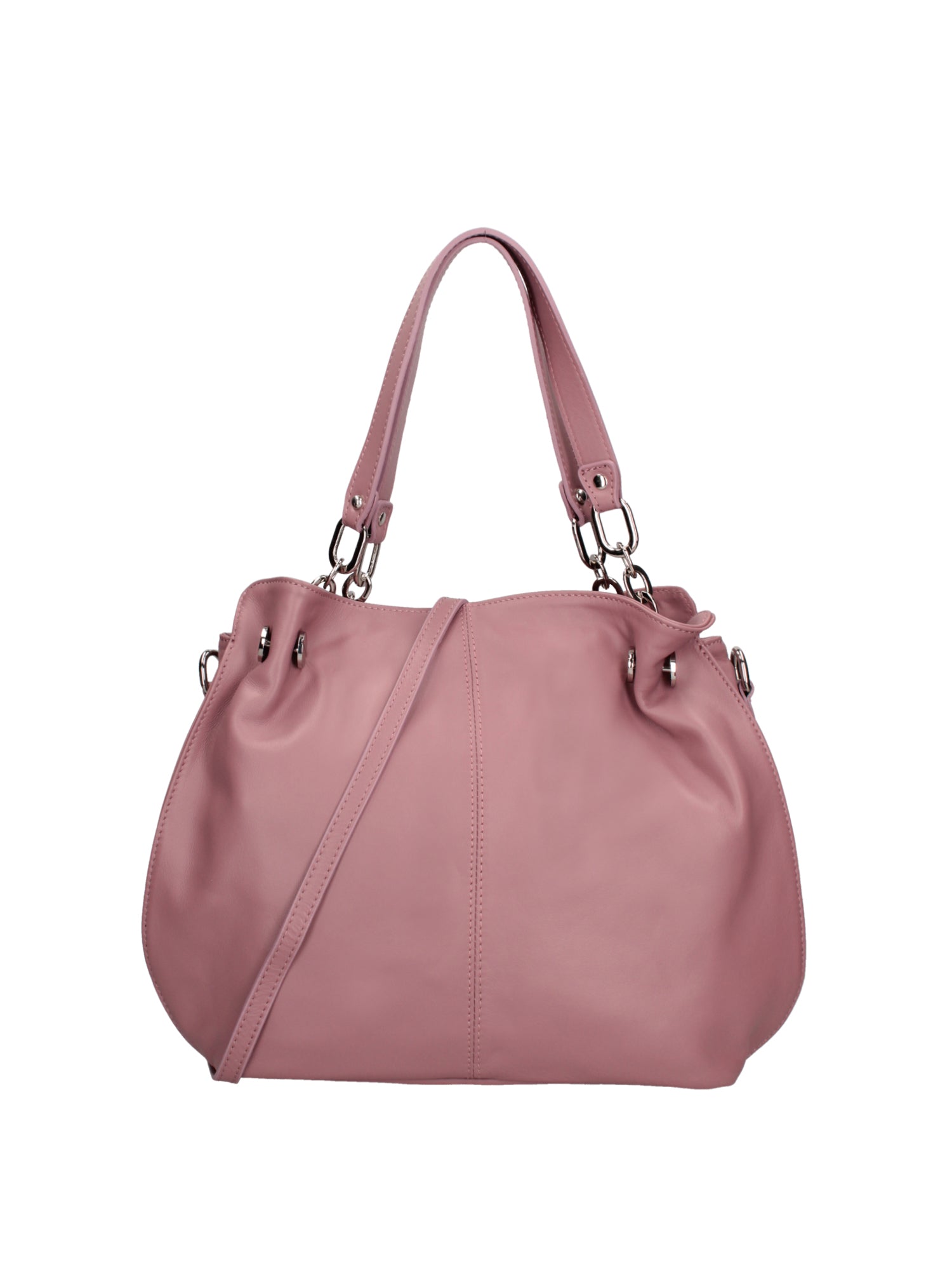 Ereba Borsa a mano da donna Made in Italy 100% pelle 3305-S73 ROSA ANTICO Chiara Ferretti