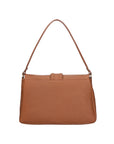 Jasmine Borsa a spalla da donna Vera pelle 06496-S17 CUOIO SCURO Chiara Ferretti