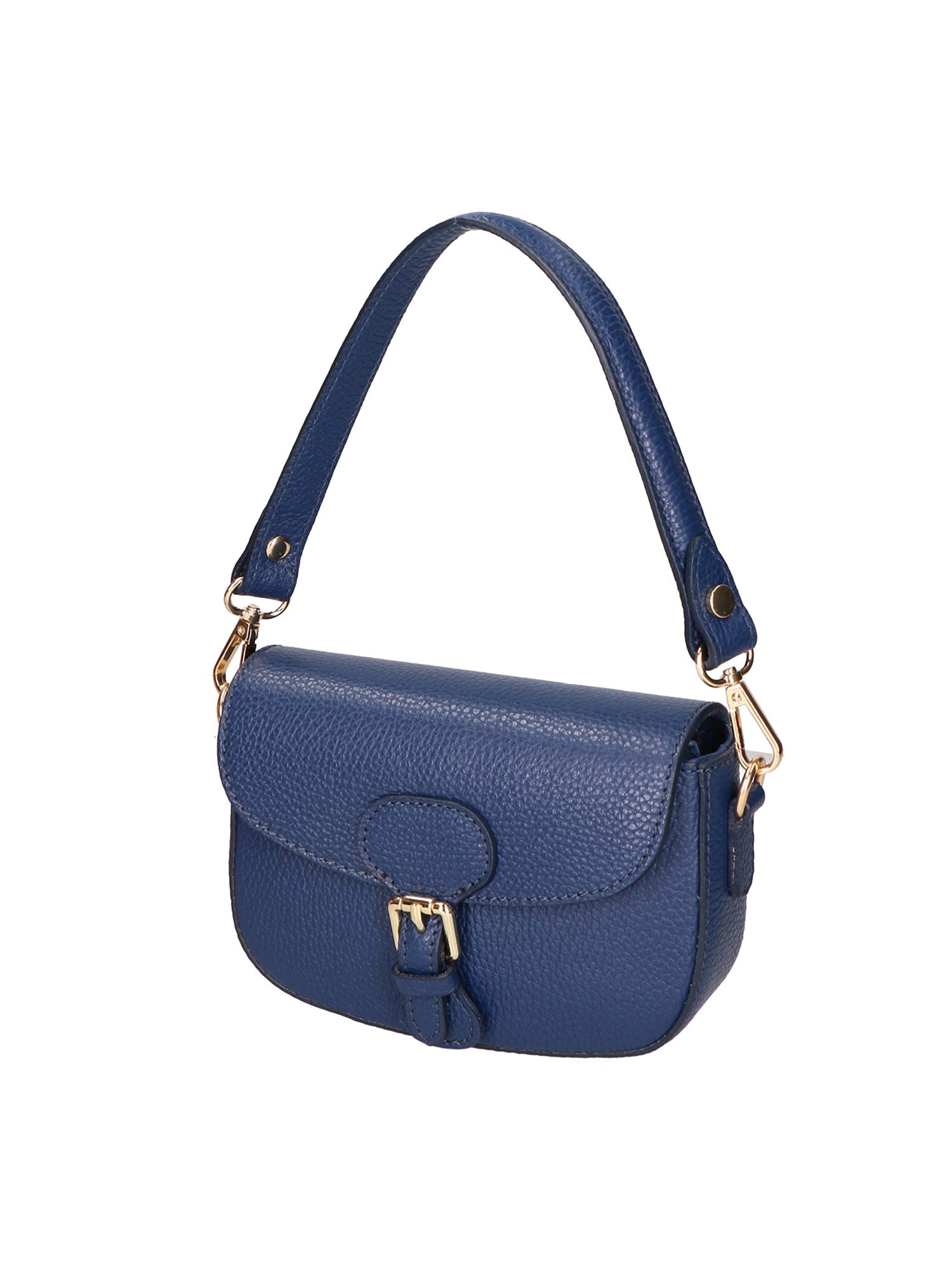 Viktoria Borsa a spalla da donna Vera pelle 06526-D24 BLU JEANS Chiara Ferretti