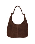 Valeria Damen-Schultertasche aus echtem Leder, hergestellt in Italien, 34 x 43,5 x 5 cm