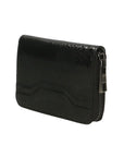 Nohemi Portafoglio donna vera pelle Zip 524072-NERO BLACK Chiara Ferretti