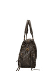 Elara Borsa a spalla da donna Vera pelle 06090-049 VERDE MILITARE SCURO Chiara Ferretti