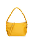 Women's shoulder bag in genuine leather, made in Italy, 26x22x9 cm