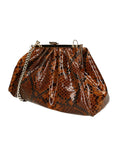 Quintilla Borsa a mano da donna Vera pelle 01745-031 CUOIO SCURO Chiara Ferretti