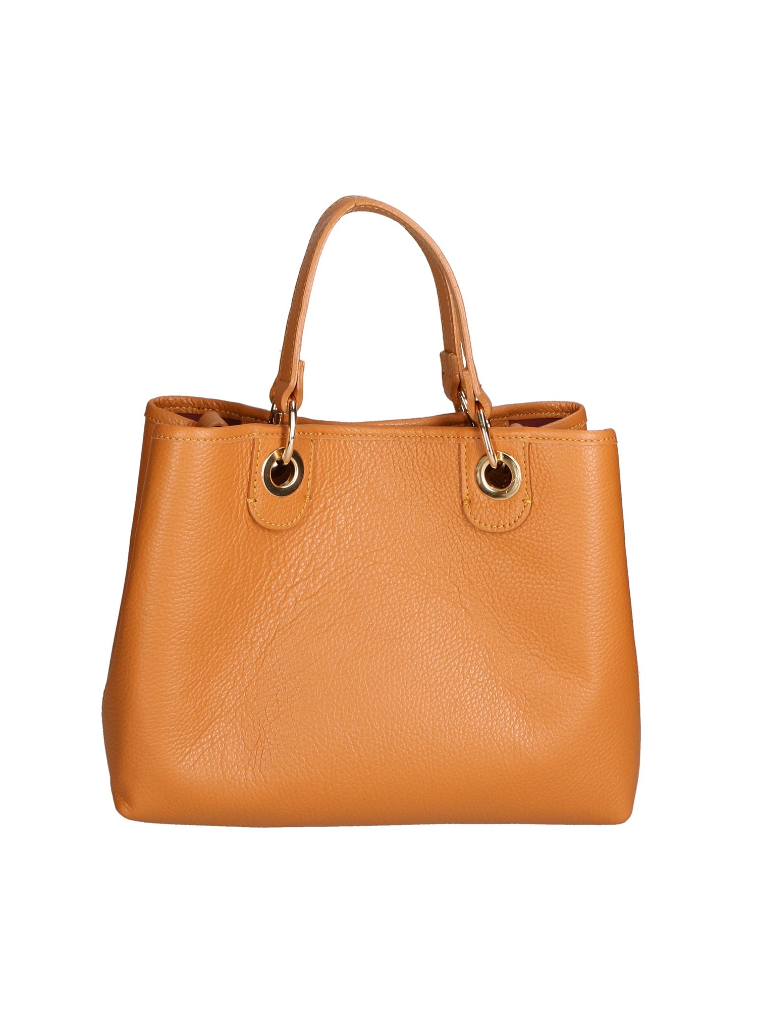 Helga Borsa a mano da donna 100% pelle 06106-D44 CUOIO COGNAC Chiara Ferretti