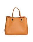 Helga Borsa a mano da donna 100% pelle 06106-D44 CUOIO COGNAC Chiara Ferretti