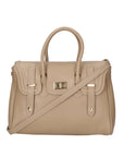 Ersilia Borsa a mano da donna Vera pelle 8092-D40 TAUPE TAUPE Chiara Ferretti