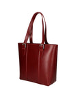 Farah Borsa a mano da donna 100% pelle 9055-ROSSO Chiara Ferretti