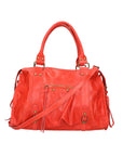 Elara Borsa a spalla da donna Vera pelle 06090-ROSSO MEDIO Chiara Ferretti