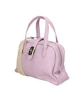 Ornella Borsa a mano da donna 100% pelle 01678-D55 LILLA LILAC Chiara Ferretti