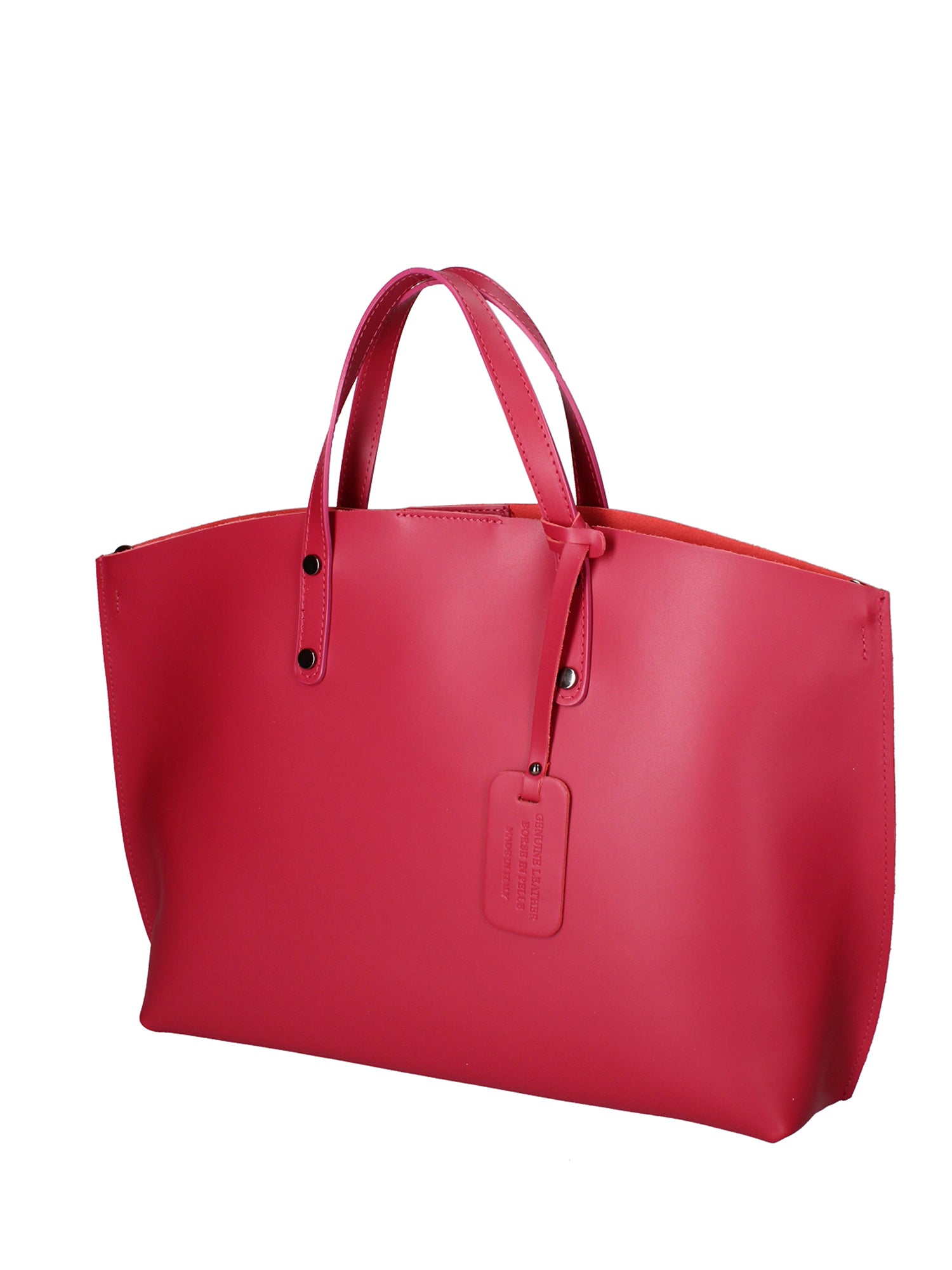 Lumena Borsa a mano da donna Vera pelle 2094-L117 FUXIA SCURO Chiara Ferretti
