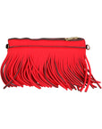 Oxsana Borsa a spalla da donna Neoprene 1311-ROSSO RED Chiara Ferretti