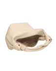 Lunaria Borsa a spalla da donna Vera pelle 06007-D37 LATTE MILK Chiara Ferretti