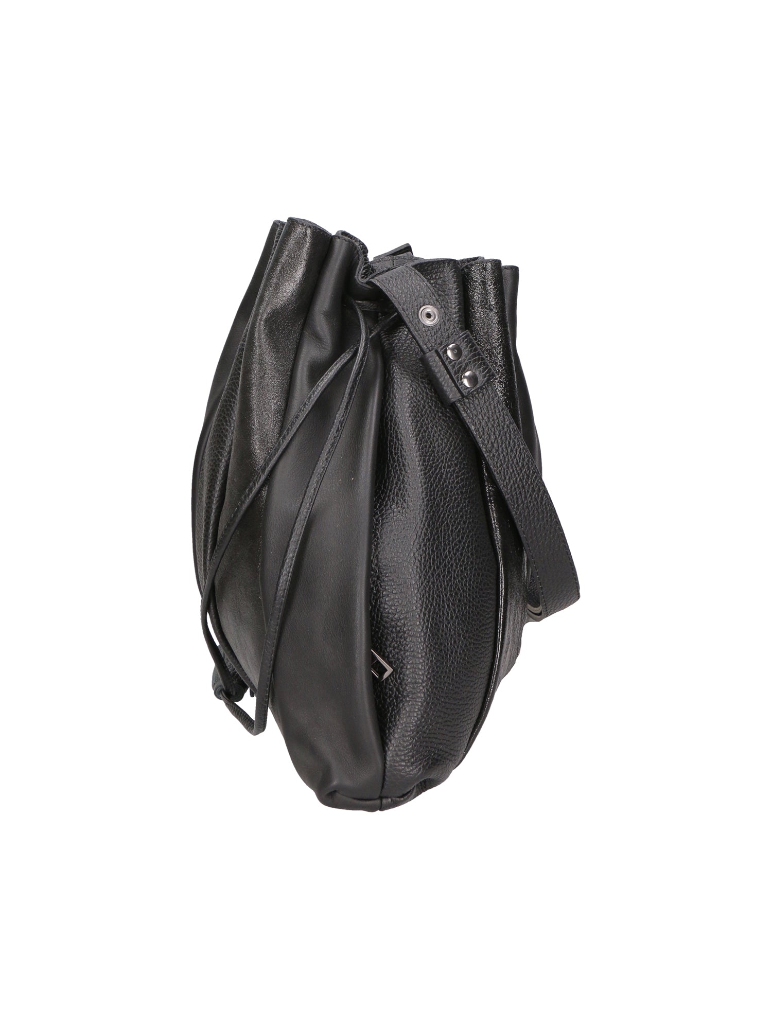 Nunzia Borsa a spalla da donna Vera pelle 576042-NERO BLACK Chiara Ferretti