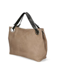 Emilia Borsa a spalla da donna Vera pelle 80059-004 TAUPE Chiara Ferretti
