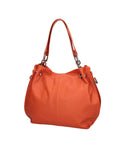 Ereba Borsa a mano da donna Made in Italy 100% pelle 3305-S29 ARANCIONE Chiara Ferretti