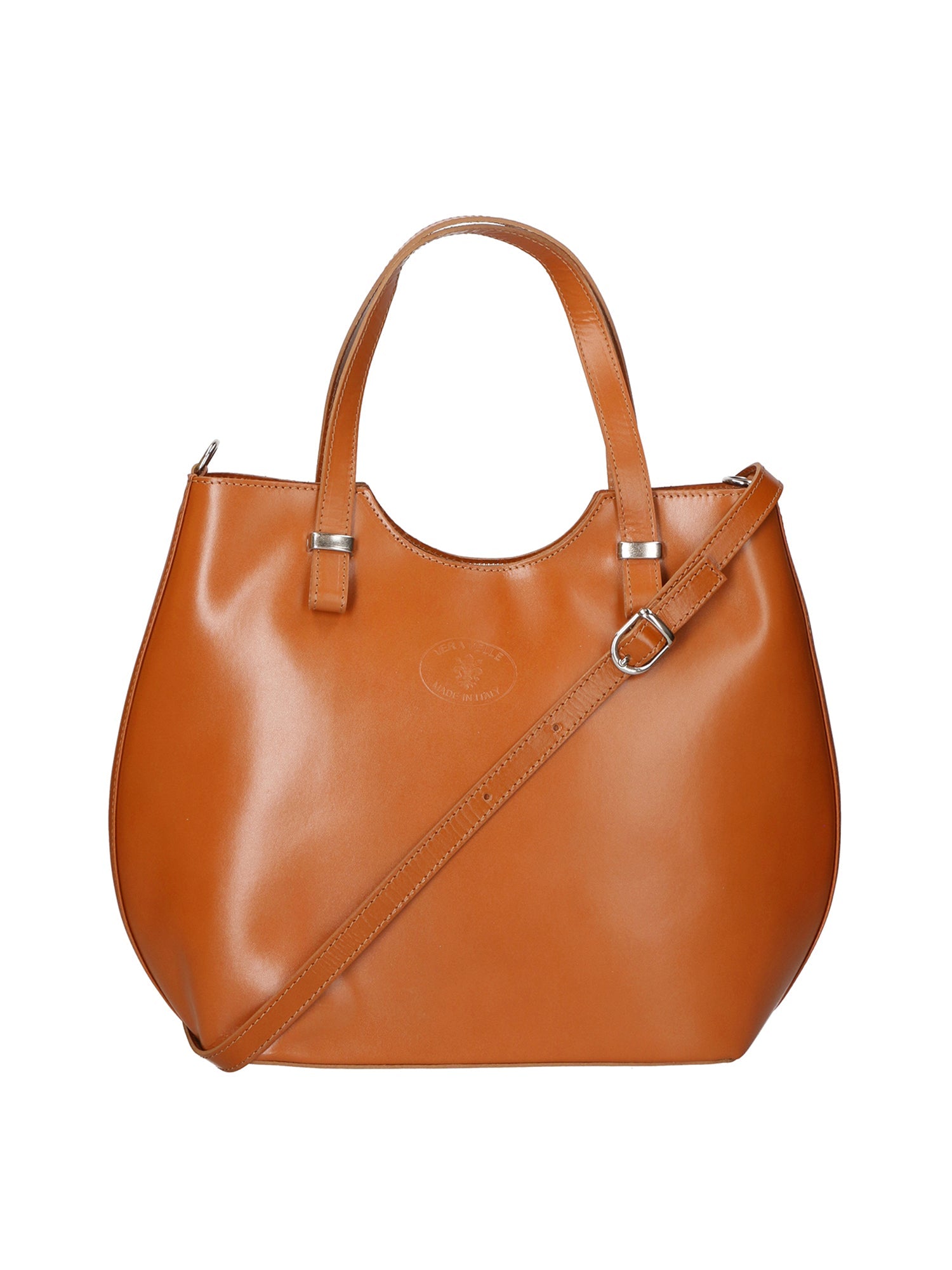 Egle Borsa a mano da donna Vera pelle 80046-CUOIO Chiara Ferretti
