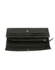 Manila Portafoglio da donna 100% pelle 60303 1-NERO BLACK Chiara Ferretti