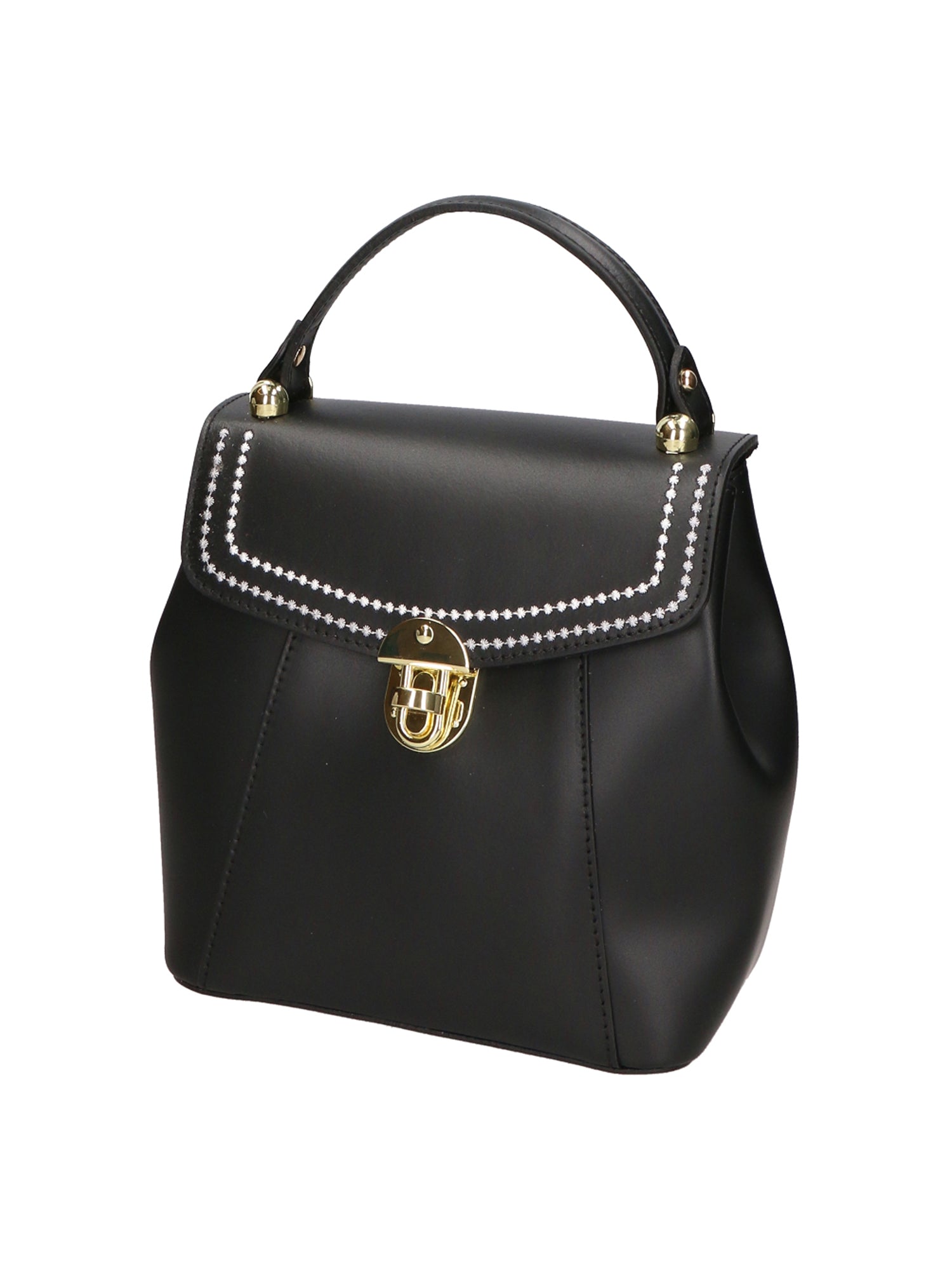 Giuditta Borsa a mano da donna 100% pelle 05937-P218 NERO Chiara Ferretti