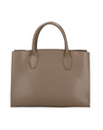 Lodovica Borsa a mano da donna Vera pelle 06544-FANGO SCURO Chiara Ferretti