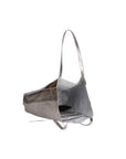 Iride Borsa a mano da donna 100% pelle 05921-DL1 ARGENTO Chiara Ferretti