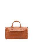 Borsa da viaggio unisex in vera pelle 100% cotone 4311-MIELE Alessia Firenze