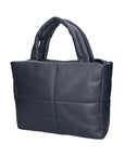 Violetta Borsa a mano da donna Vera Pelle 06473-S24 BLU JEANS Chiara Ferretti