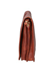 Fiamma Borsa a tracolla da donna Vera pelle 9109-MARRONE BROWN Chiara Ferretti