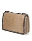Emma Borsa a mano da donna Vera pelle 80067-TAUPE Chiara Ferretti