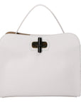 Kashia Borsa a mano da donna 100% pelle 06012-L101 BIANCO Chiara Ferretti