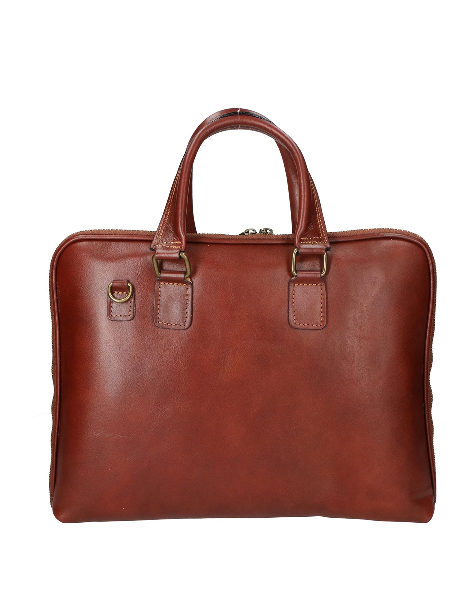 Fabiana Borsa a mano unisex Vera pelle 9033-MARRONE BROWN Chiara Ferretti
