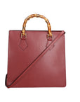 Lorenza Borsa a mano da donna Vera pelle 06524-P612 VINO Chiara Ferretti