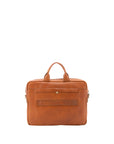 Borsa a mano unisex in vera pelle Made in Italy 4317-MIELE Alessia Firenze