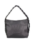 Umbria Borsa a spalla da donna Vera pelle 07169-NERO BLACK Chiara Ferretti