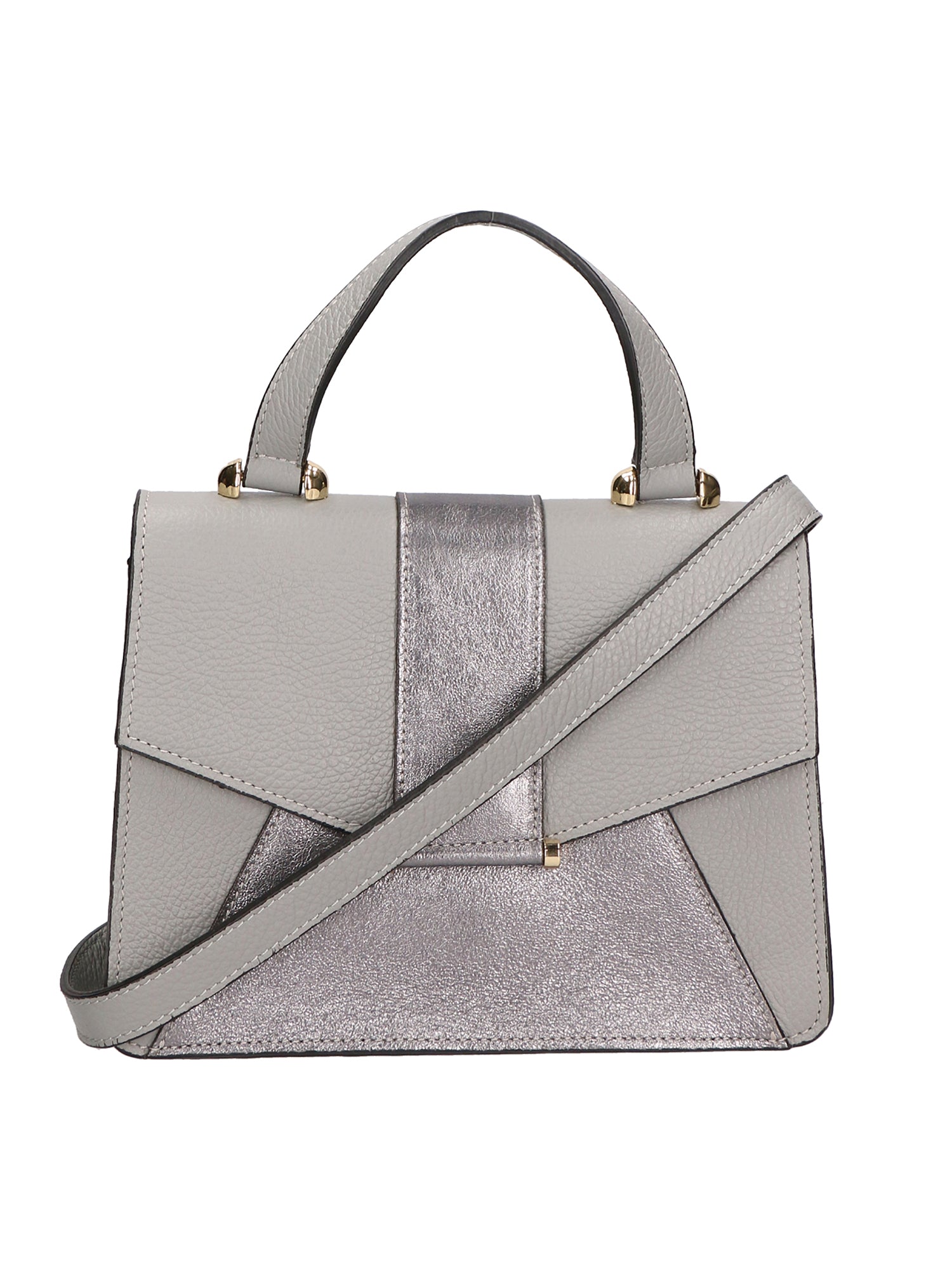 Nerina Borsa a mano da donna Vera pelle 191848-GRIGIO+FERRO Chiara Ferretti
