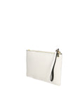 Embera 194834-BIANCO Pochette da donna in vera pelle Chiara Ferretti