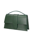 Lina Damenhandtasche aus echtem Leder, hergestellt in Italien, 20 x 34 x 9 cm