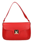 Astrea Borsa a spalla da donna 100% pelle 06015-L214 ROSSO Chiara Ferretti