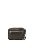 Pochette da donna in vera pelle Made in Italy 4414-NERO Alessia Firenze