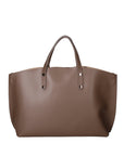 Lumena Borsa a mano da donna Vera pelle 2094-L134 TAUPE SCURO Chiara Ferretti