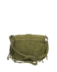 Iolanthe Borsa a tracolla da donna Vera pelle 1421-VERDE MILITARE Chiara Ferretti