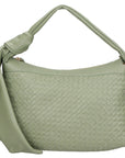 Iole Borsa a spalla da donna Vera pelle 06051-GREEN Chiara Ferretti