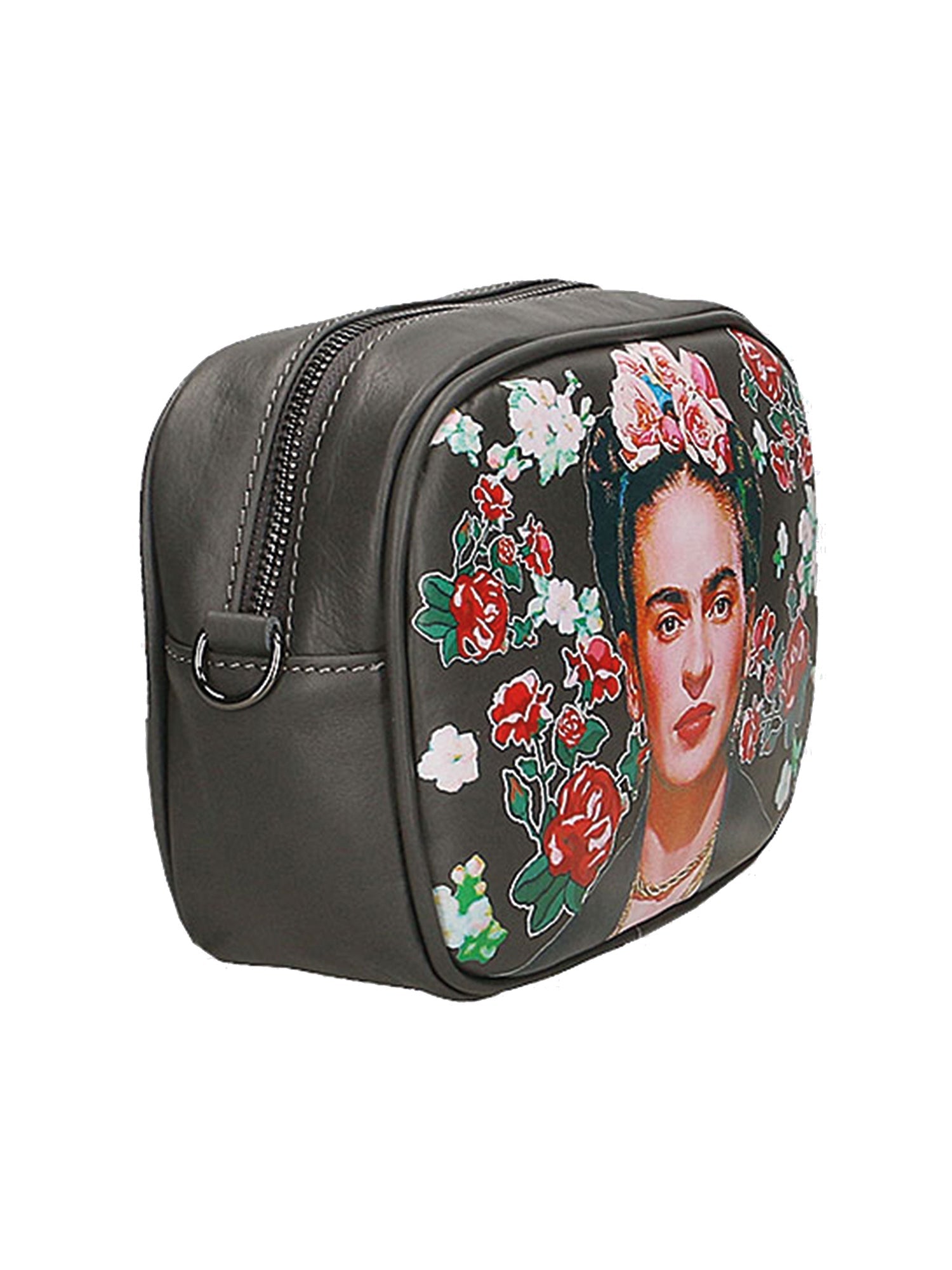Magda Borsa a spalla da donna Vera pelle 532132-GRIGIO Chiara Ferretti