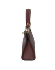 Noel Borsa a mano da donna Vera pelle 04265-D54 BORDO SCURO DARK BORDEAUX Chiara Ferretti