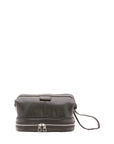 Pochette unisex in vera pelle Made in Italy 4424-NERO Alessia Firenze