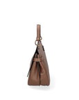 Novara Plus Borsa a mano da donna Vera pelle 564139-D11 TAUPE Chiara Ferretti