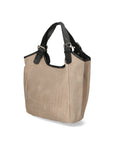 Elettra Borsa a mano da donna Vera pelle 80050-TAUPE Chiara Ferretti