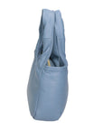 Virna Borsa a mano da donna Vera Pelle 06501-S41 CELESTE SCURO Chiara Ferretti