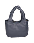 Virna Damenhandtasche aus echtem Leder, hergestellt in Italien, 17 x 24 x 8 cm