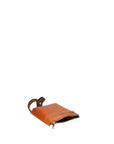 Flaviana Borsa a tracolla unisex Vera pelle 9117-CUOIO COGNAC Chiara Ferretti